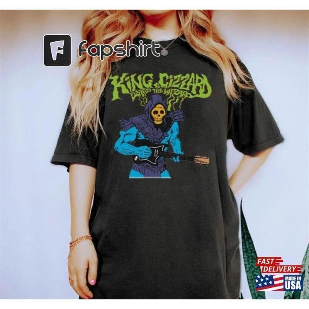 223 King Gizzard USA Residency Tour Lizard Wizard Fan Unisex T-Shirt